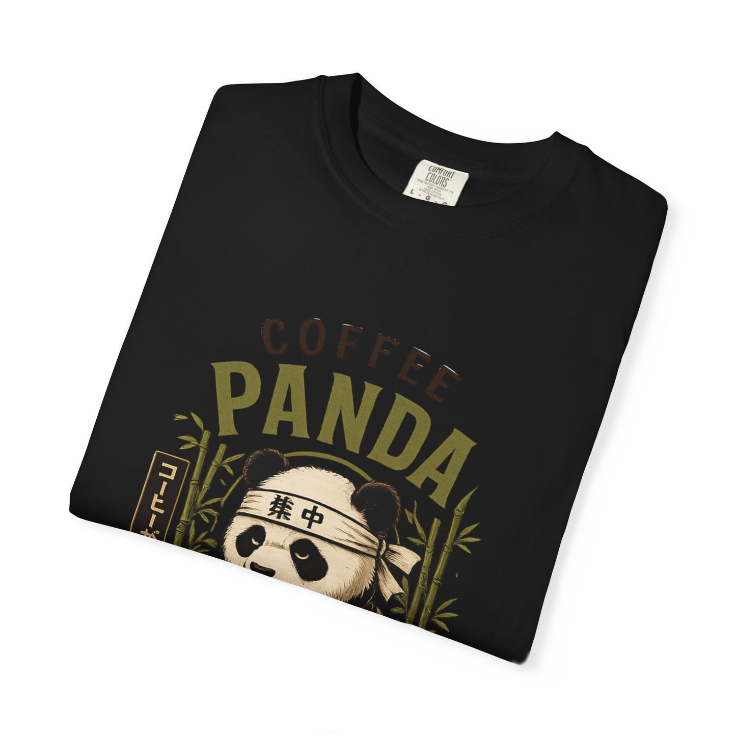 Coffee Panda Japanese Animal Graphic Tee