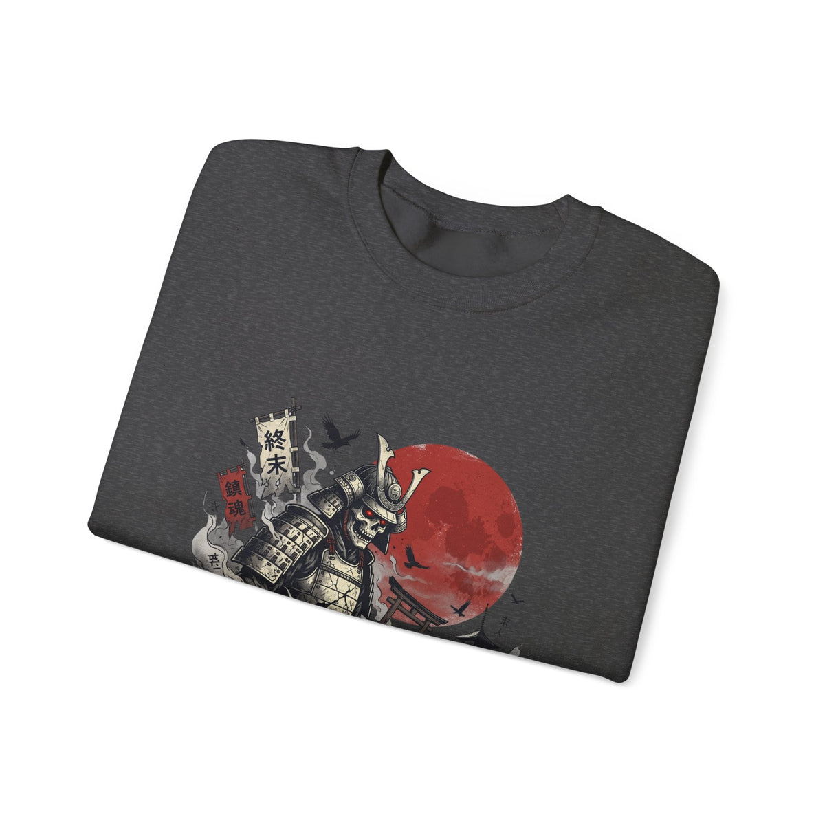 Crimson Moon Ronin Warrior Graphic Tee