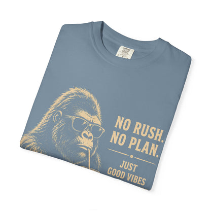No Rush No Plan Coffee Humor T-Shirt