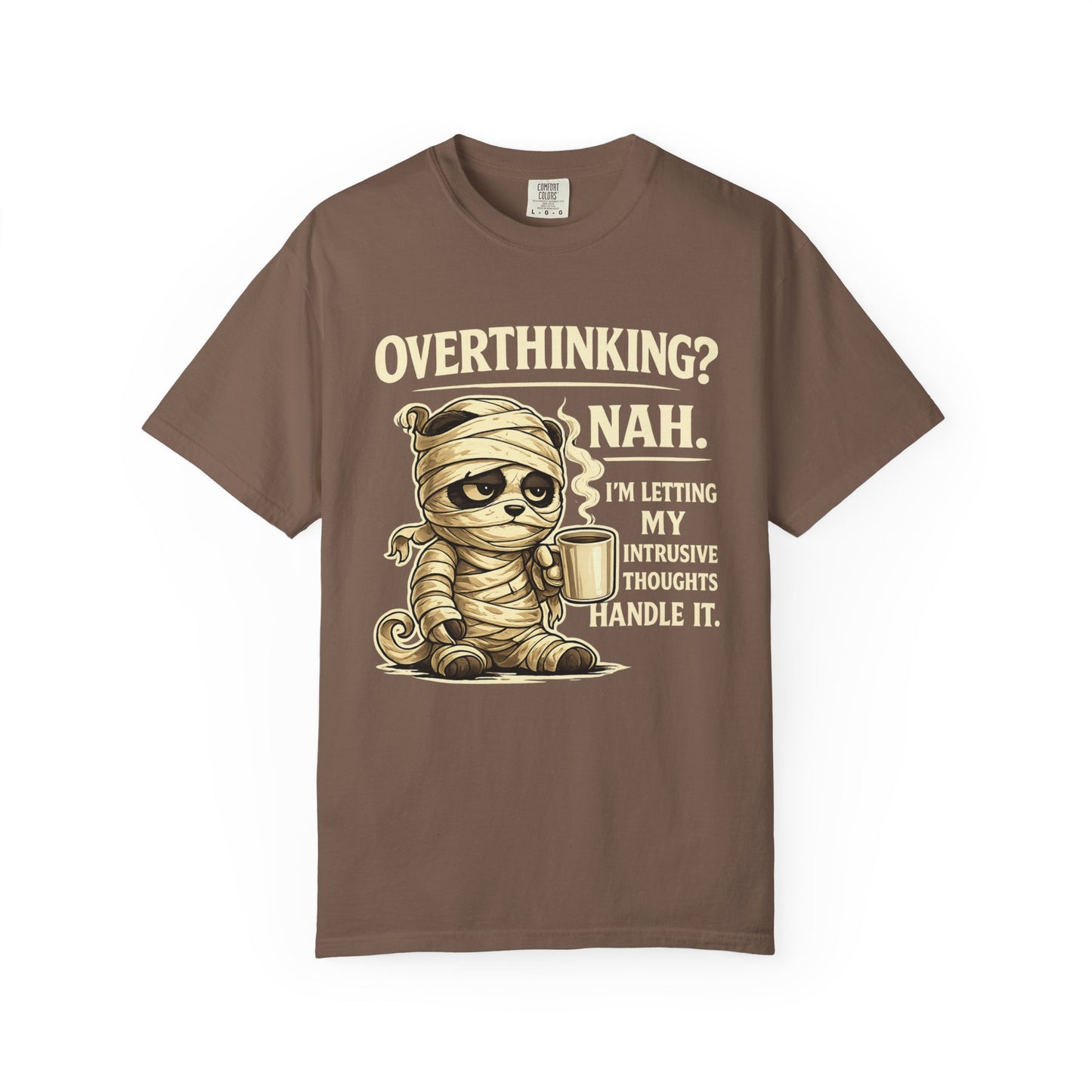 Tired Mummy Coffee Lover Funny T-Shirt
