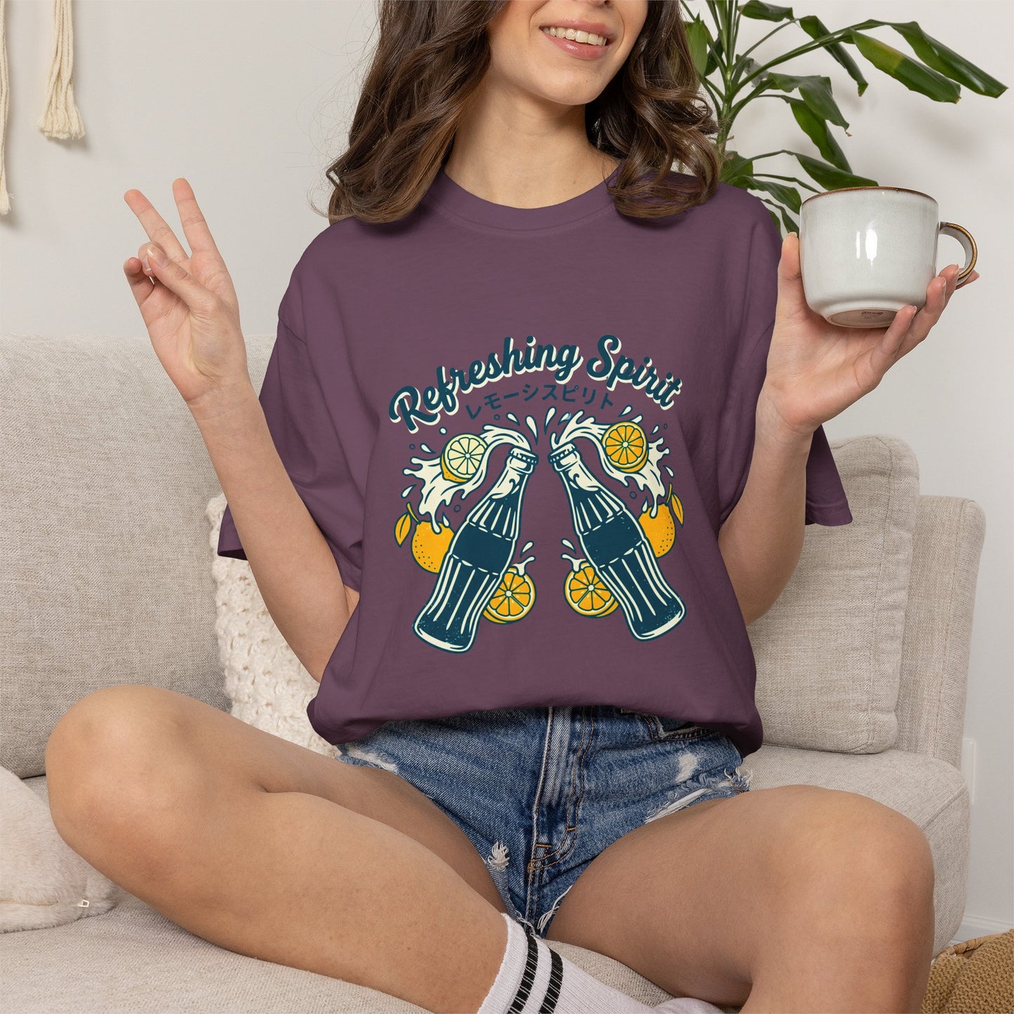 Refreshing Spirit Lemon Soda T-Shirt