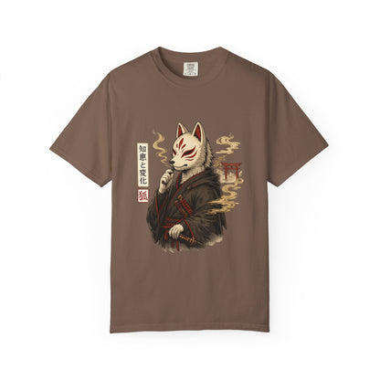 Kitsune Ronin Fox Spirit Graphic T-Shirt