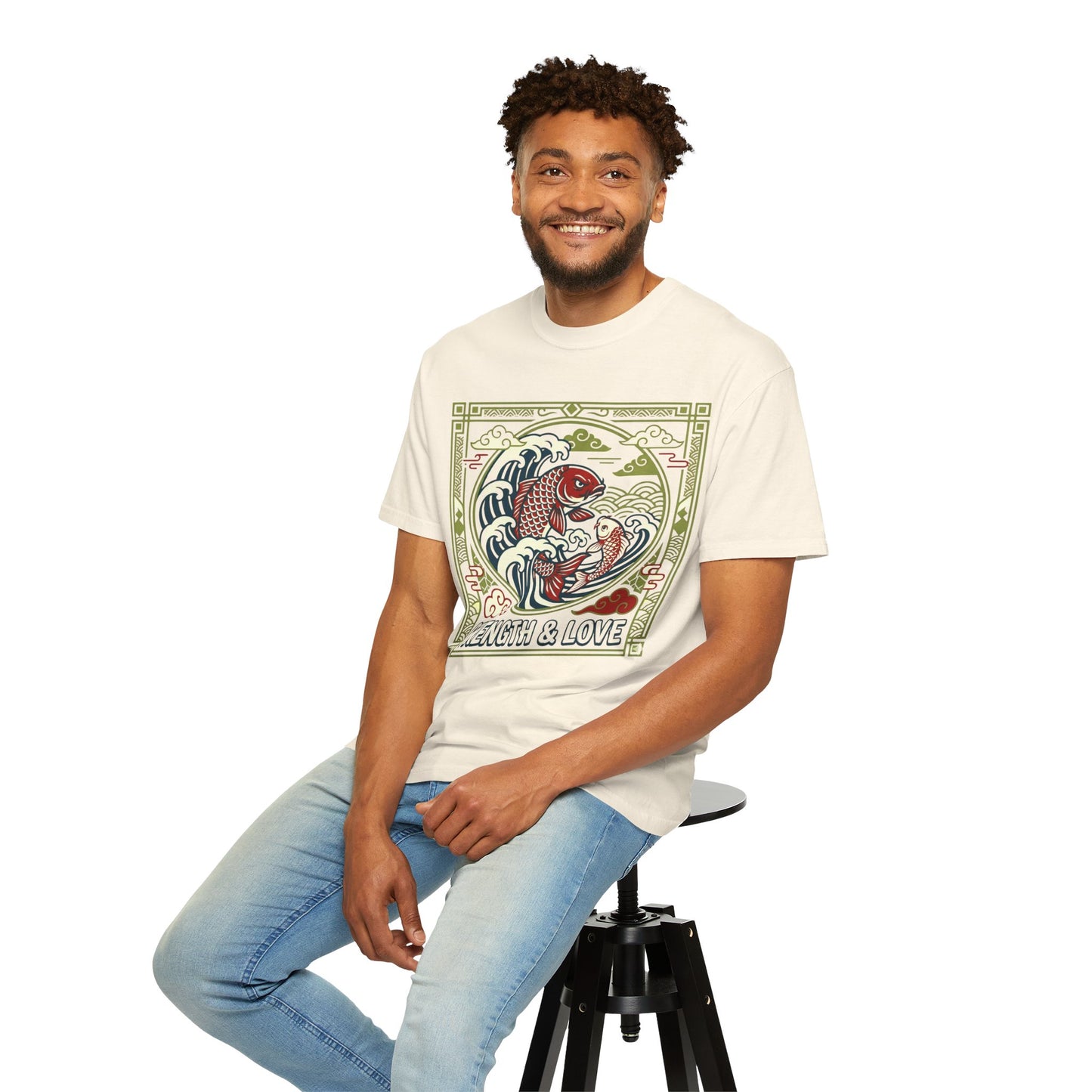 Strength & Love Koi Fish T-Shirt