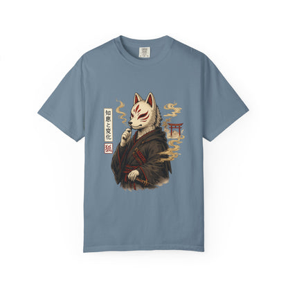 Kitsune Ronin Fox Spirit Graphic T-Shirt