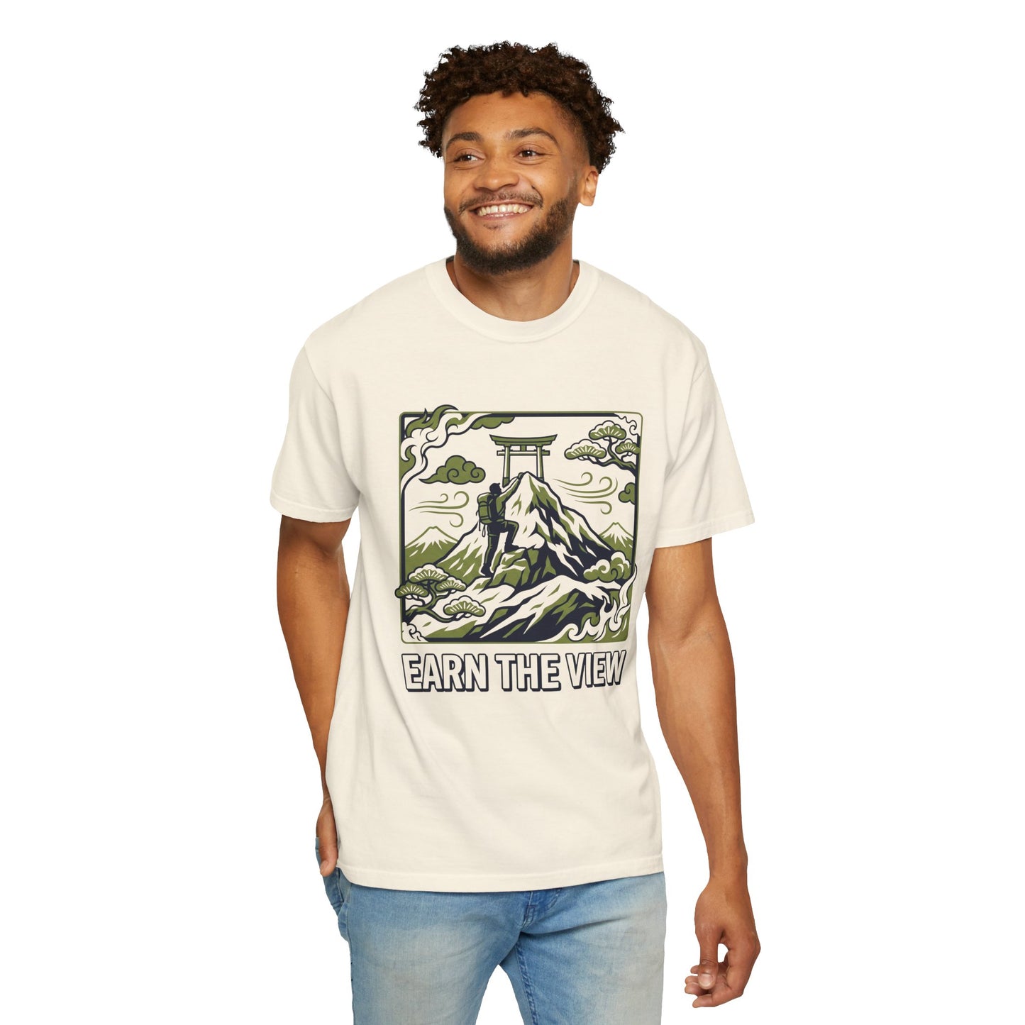 Earn The View Mountain Graphic T-Shirt