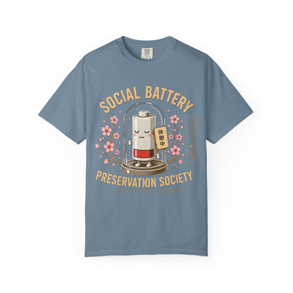 Social Battery Preservation Society Introvert T-Shirt