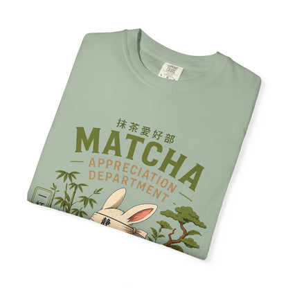Matcha Appreciation Department Rabbit Graphic Tee