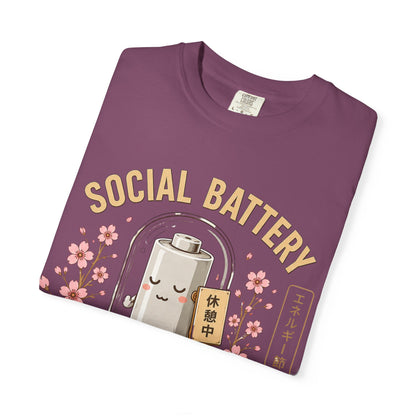 Social Battery Preservation Society Introvert T-Shirt