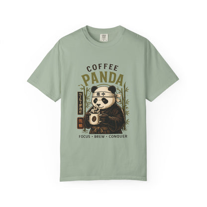 Coffee Panda Japanese Animal Graphic Tee
