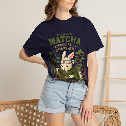 Matcha Appreciation Department Rabbit Graphic Tee