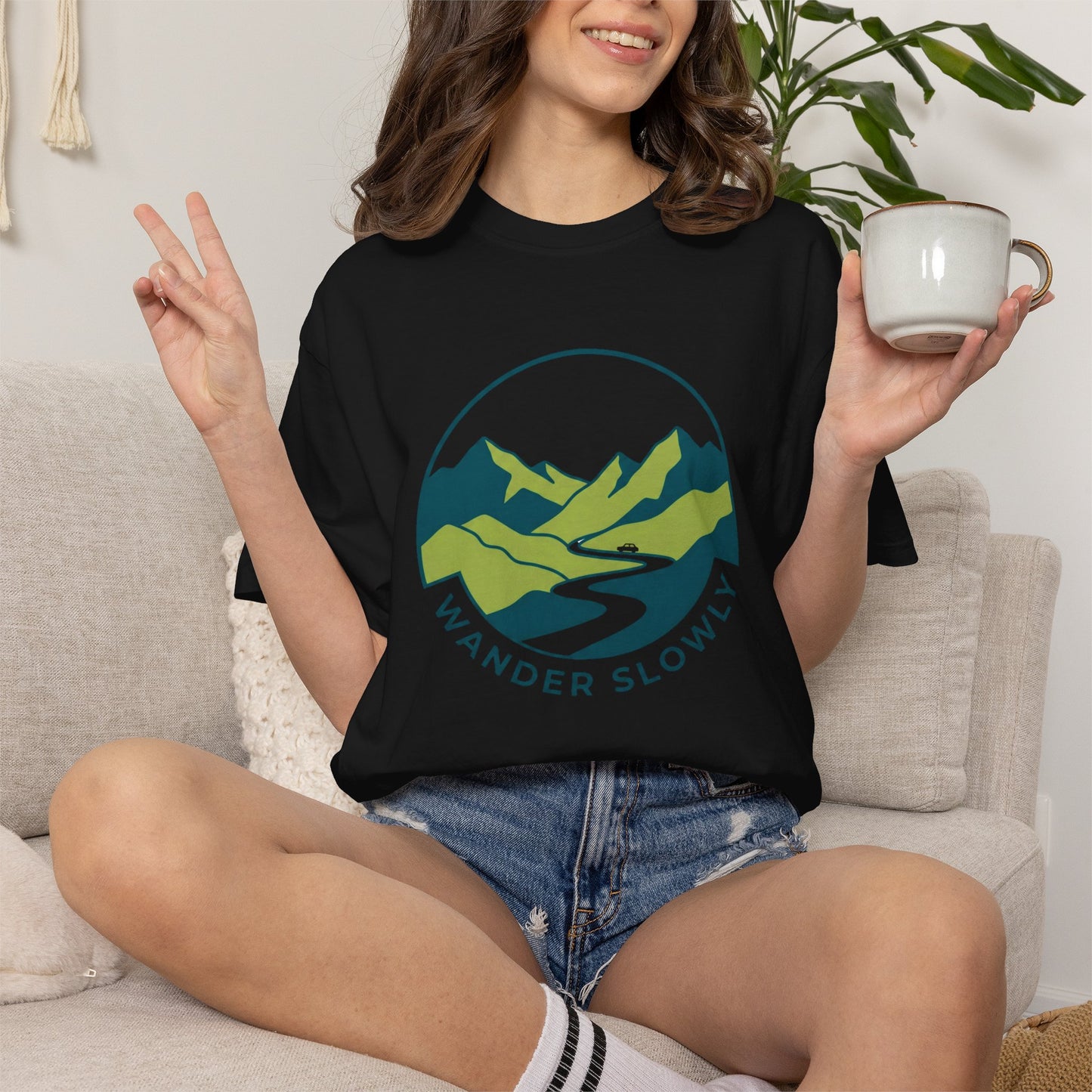 Wander Slowly Mountain T-Shirt
