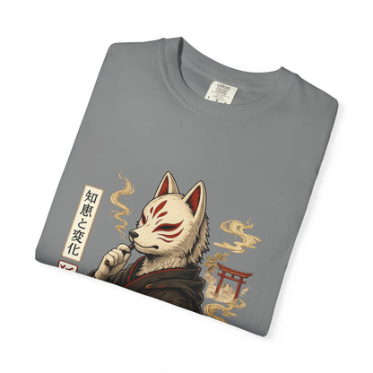 Kitsune Ronin Fox Spirit Graphic T-Shirt