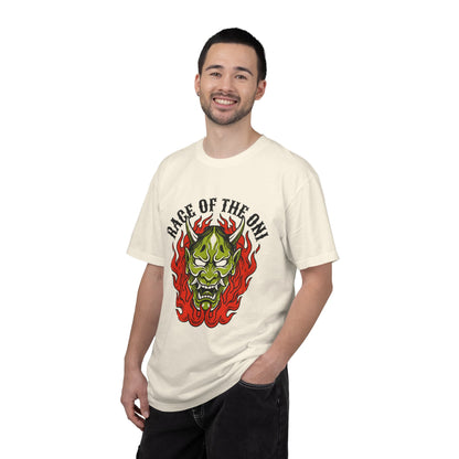 Flaming Green Oni Graphic Tee