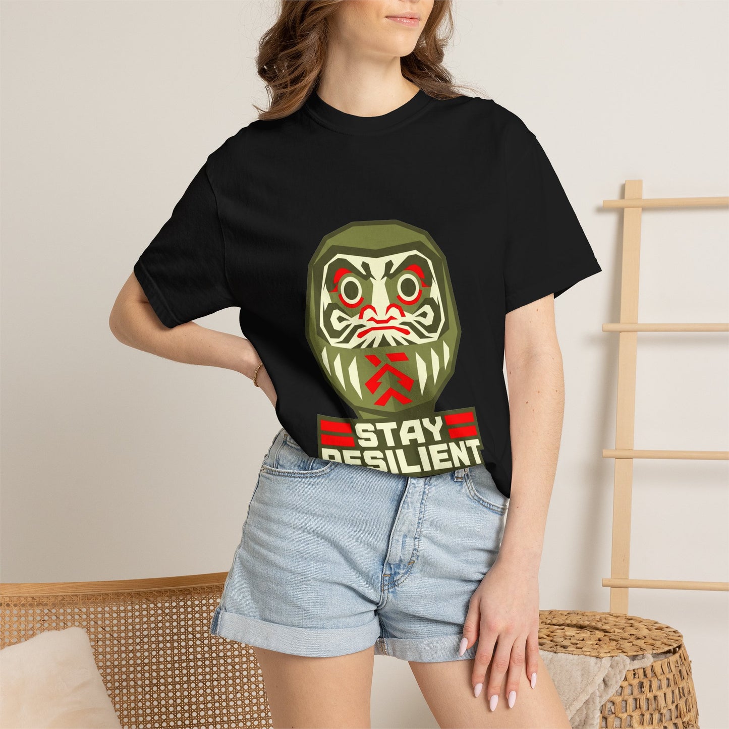 Stay Resilient Daruma T-Shirt