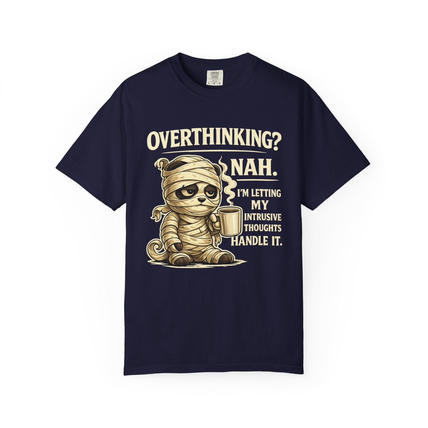 Tired Mummy Coffee Lover Funny T-Shirt