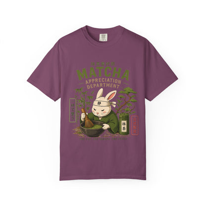 Matcha Appreciation Department Rabbit Graphic Tee