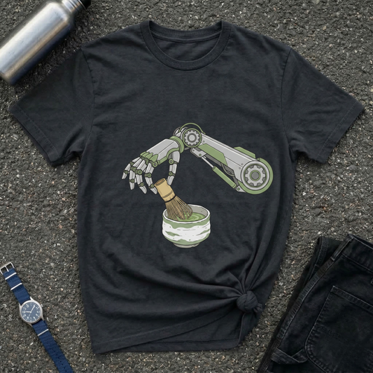 Robot Arm Pouring Tea T-Shirt
