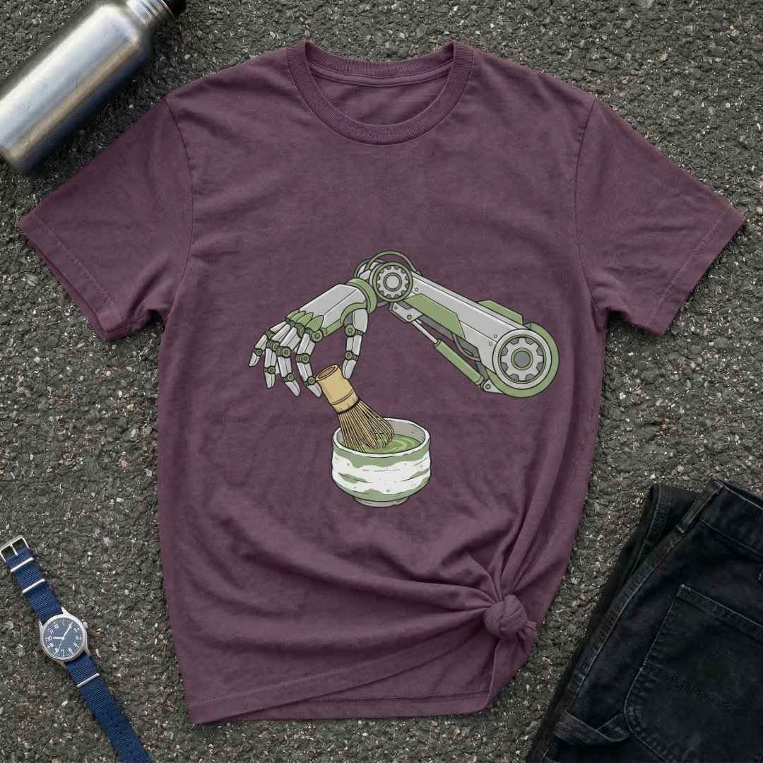 Robot Arm Pouring Tea T-Shirt