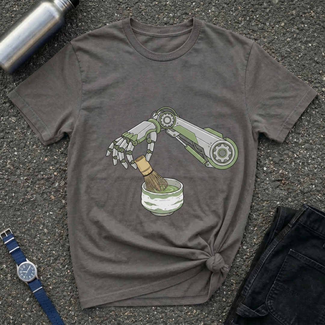 Robot Arm Pouring Tea T-Shirt