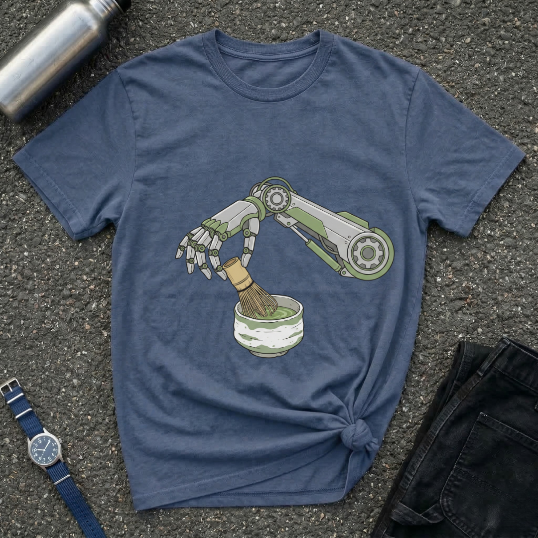 Robot Arm Pouring Tea T-Shirt