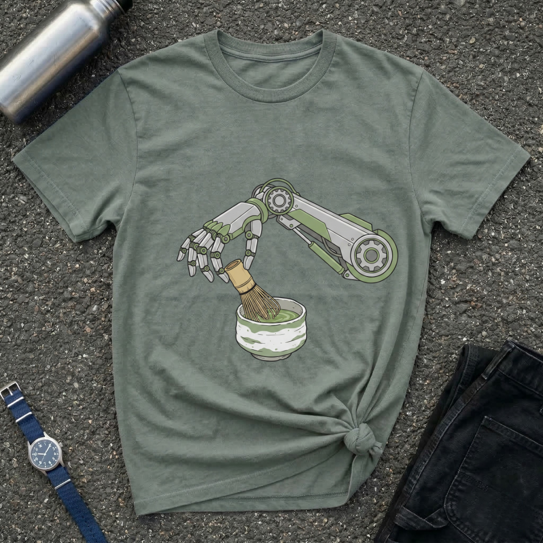 Robot Arm Pouring Tea T-Shirt