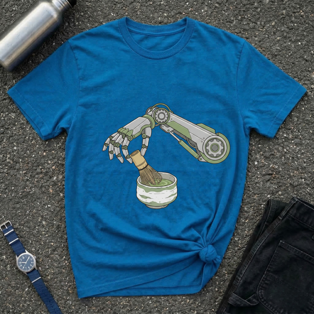 Robot Arm Pouring Tea T-Shirt