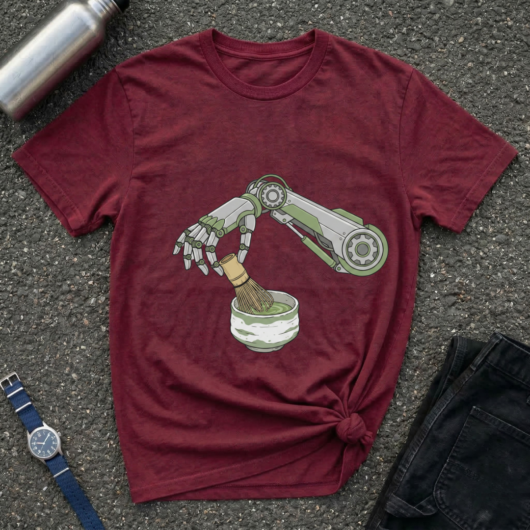 Robot Arm Pouring Tea T-Shirt