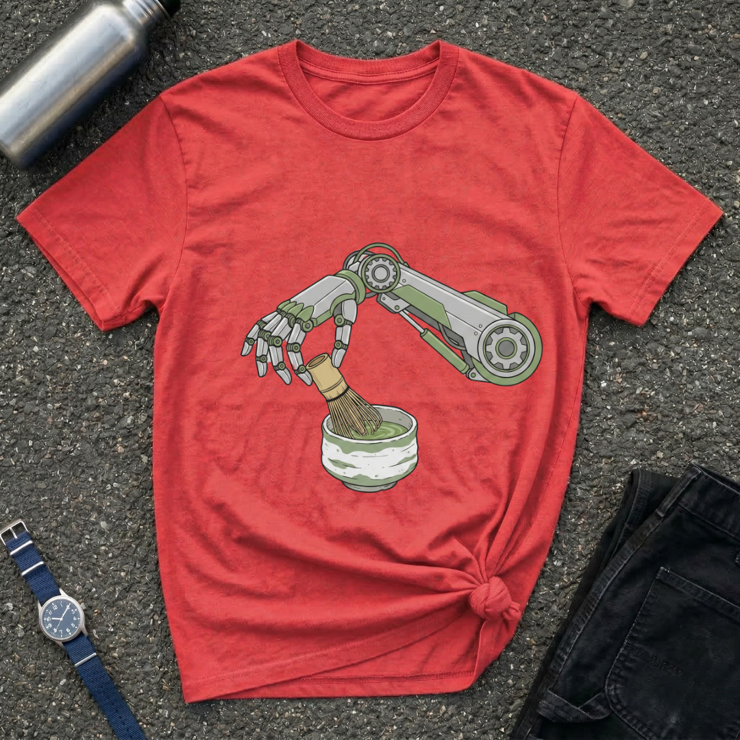 Robot Arm Pouring Tea T-Shirt