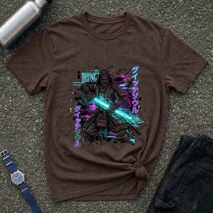 Samurai Neon Blade T-Shirt