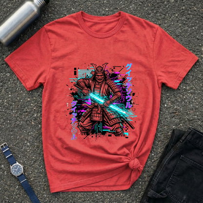Samurai Neon Blade T-Shirt