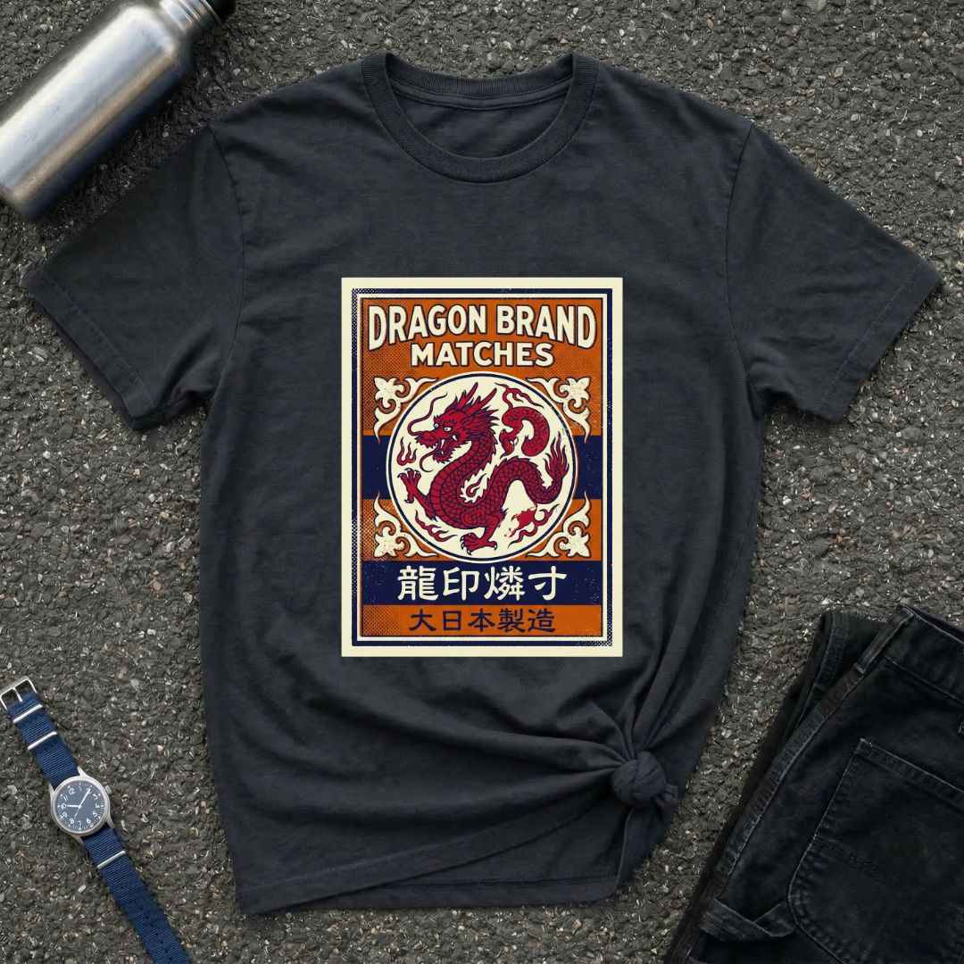 Dragon Brand Matches Graphic T-Shirt