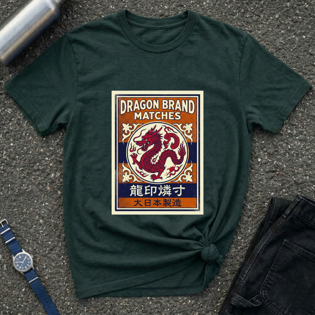 Dragon Brand Matches Graphic T-Shirt