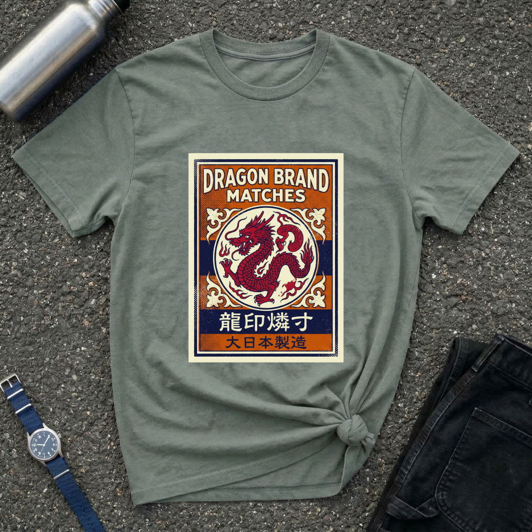 Dragon Brand Matches Graphic T-Shirt