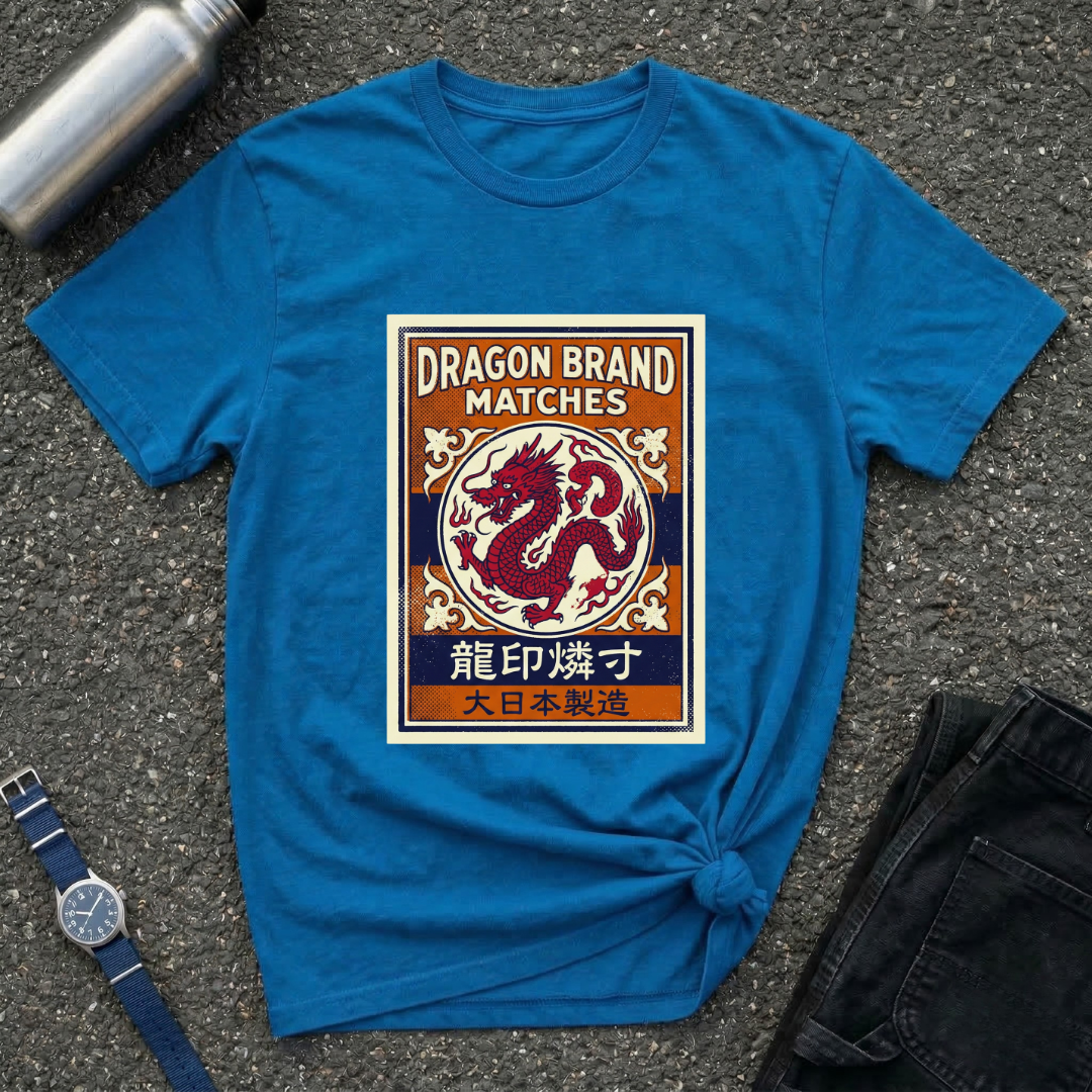 Dragon Brand Matches Graphic T-Shirt