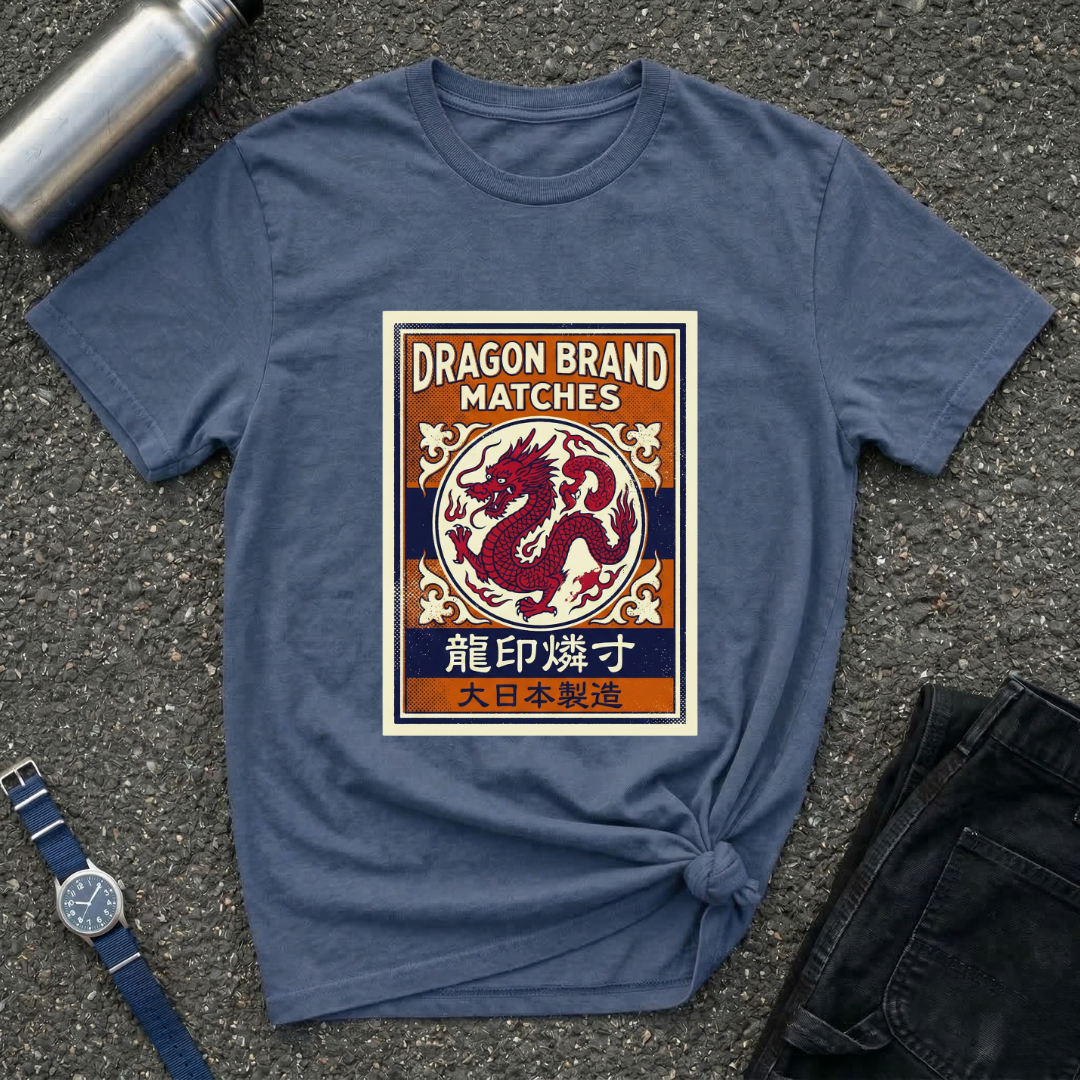 Dragon Brand Matches Graphic T-Shirt