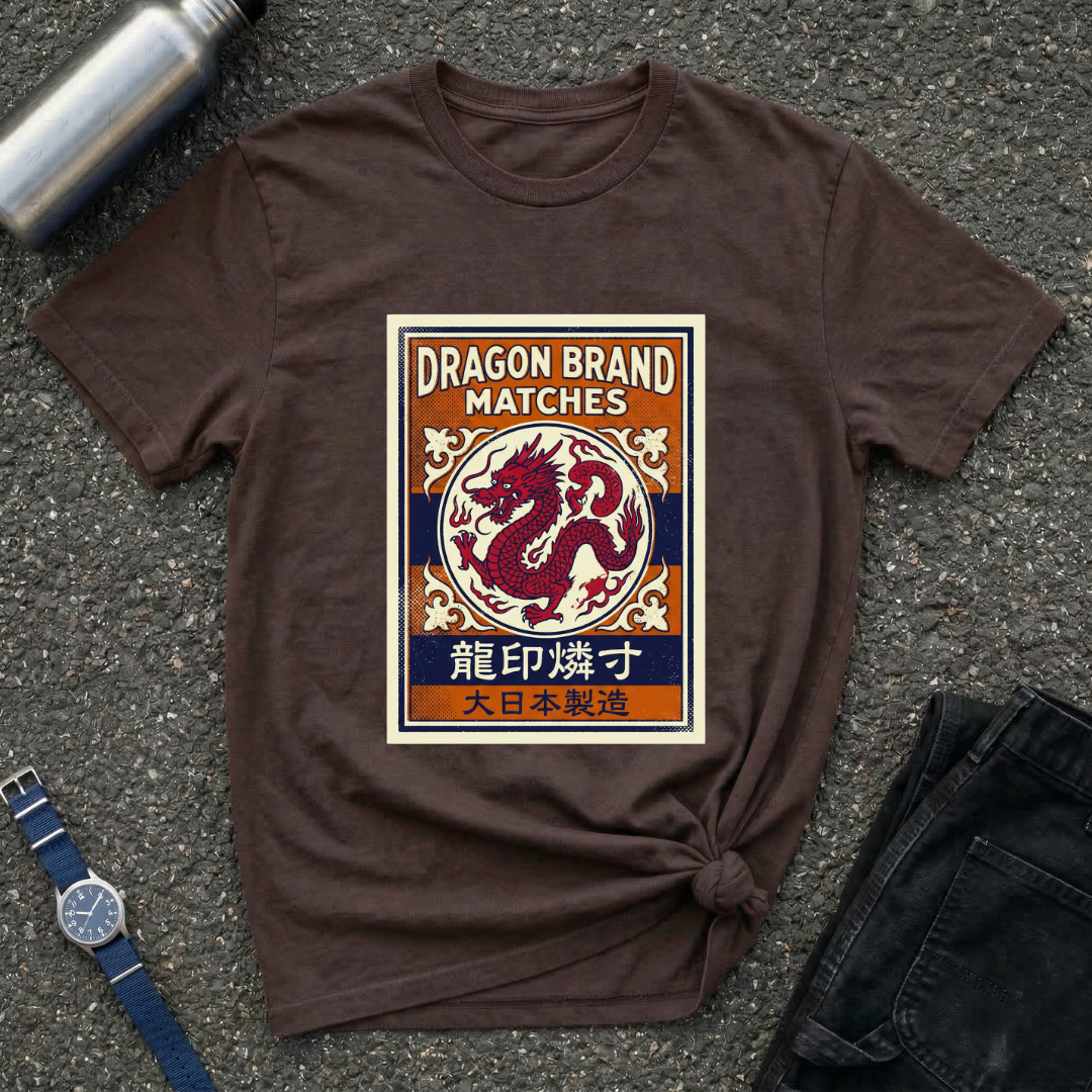 Dragon Brand Matches Graphic T-Shirt