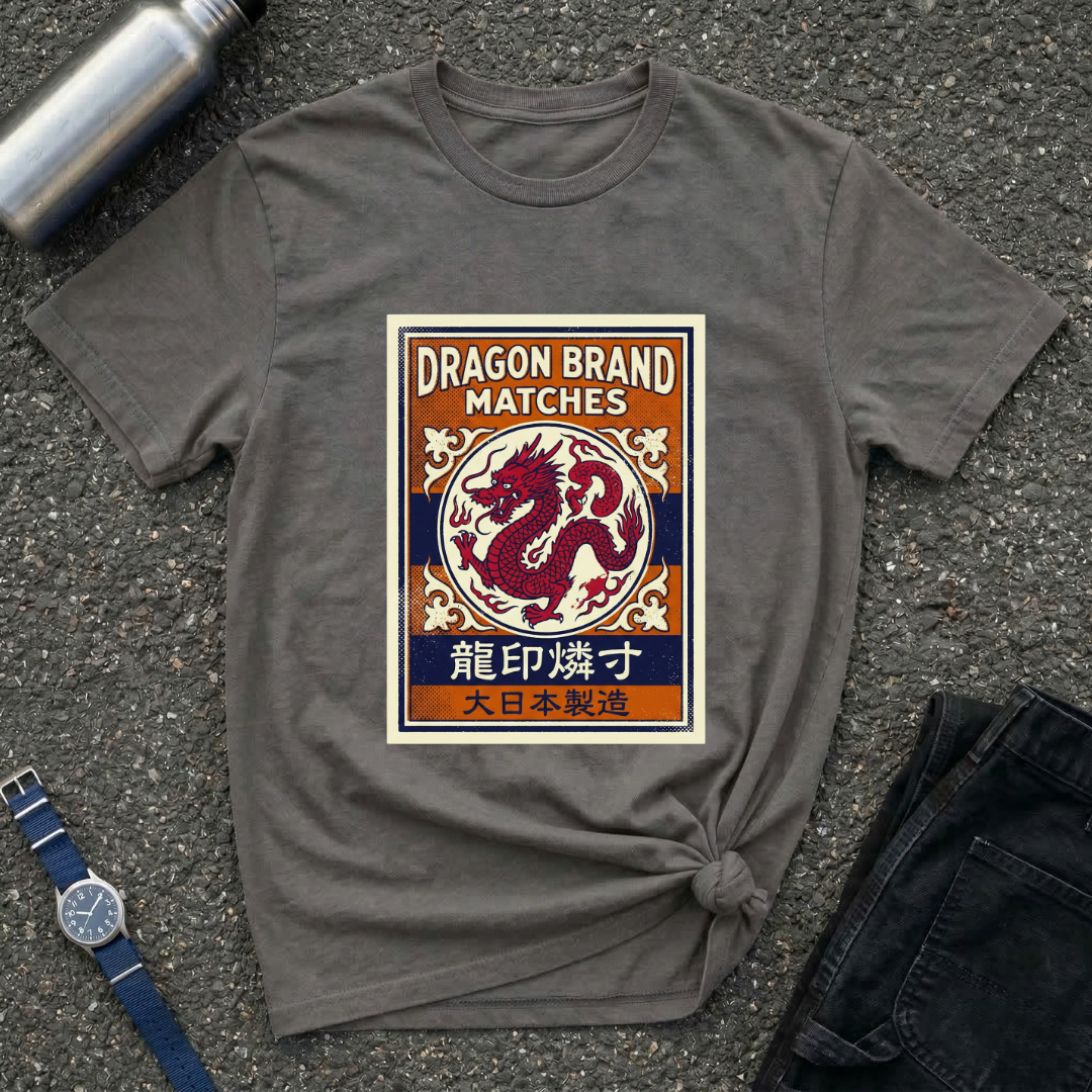 Dragon Brand Matches Graphic T-Shirt