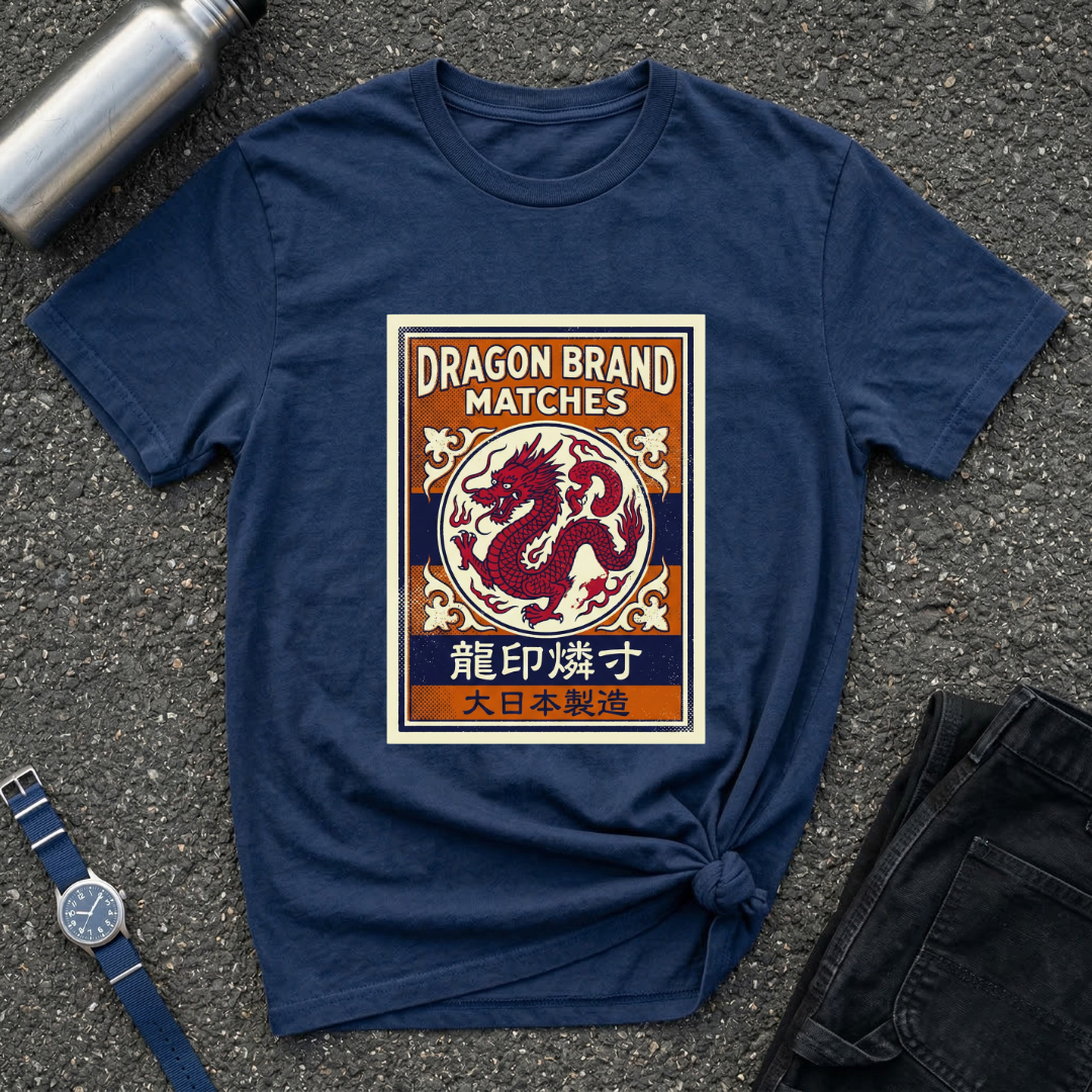 Dragon Brand Matches Graphic T-Shirt