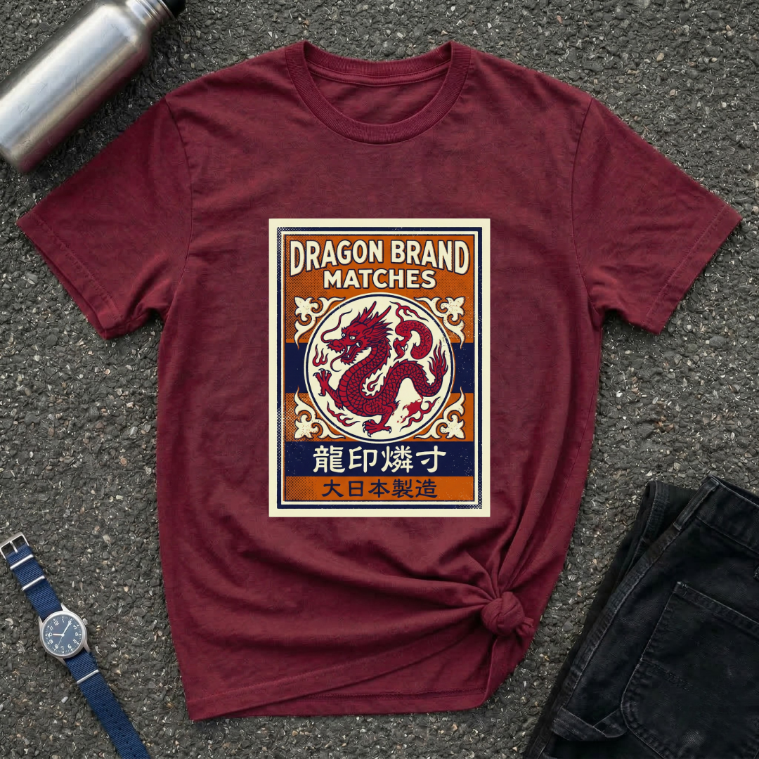 Dragon Brand Matches Graphic T-Shirt
