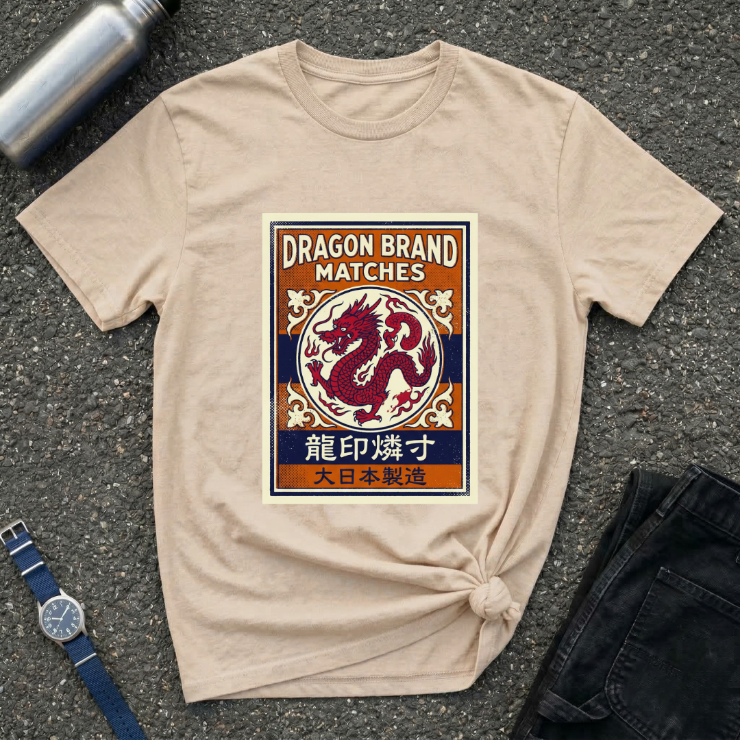 Dragon Brand Matches Graphic T-Shirt