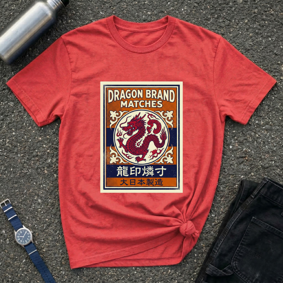 Dragon Brand Matches Graphic T-Shirt