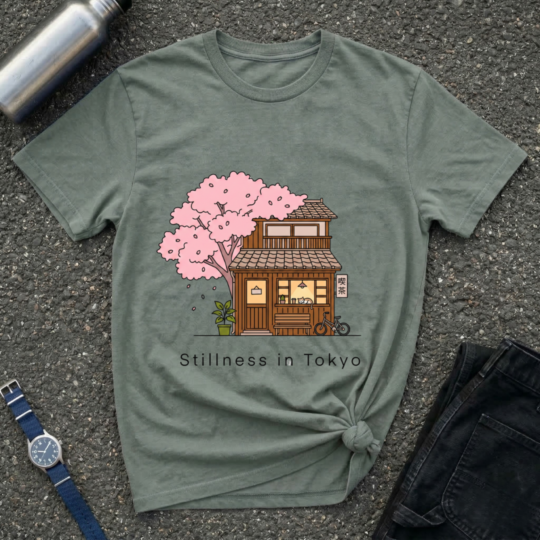 Sakura House Graphic Tee