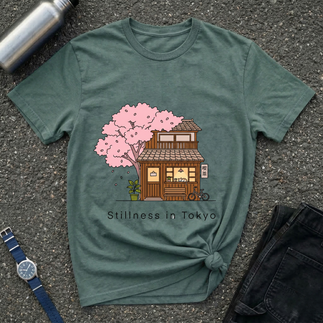 Sakura House Graphic Tee