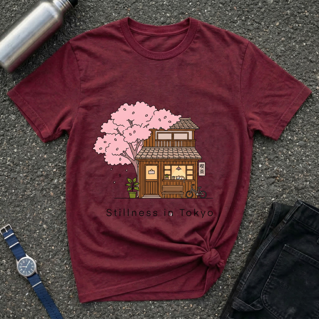 Sakura House Graphic Tee