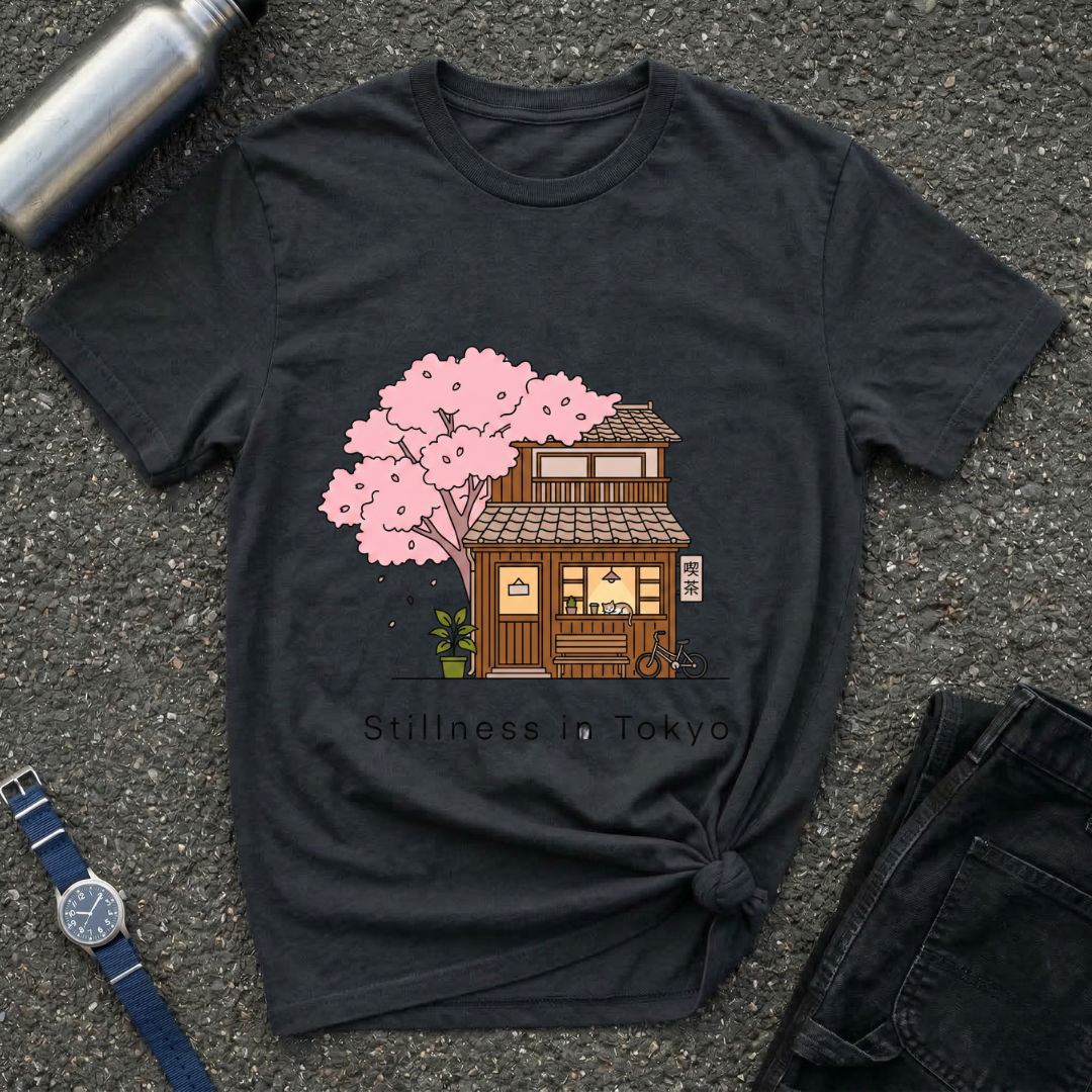 Sakura House Graphic Tee