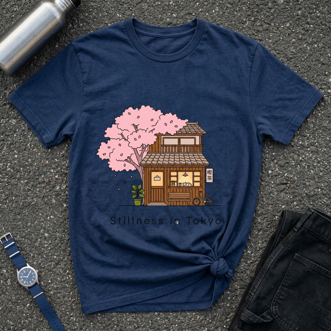 Sakura House Graphic Tee