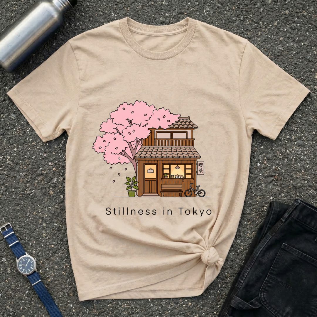 Sakura House Graphic Tee