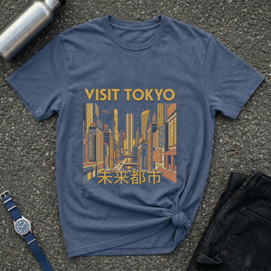 Visit Tokyo Retro City T-Shirt