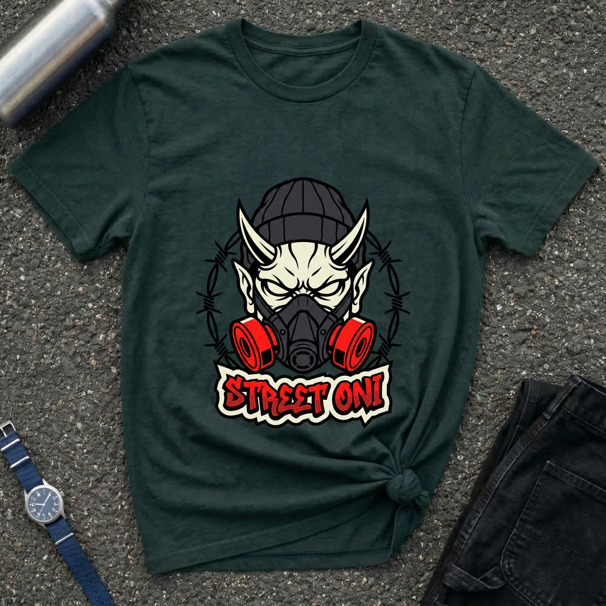 Street Oni Graphic T-Shirt