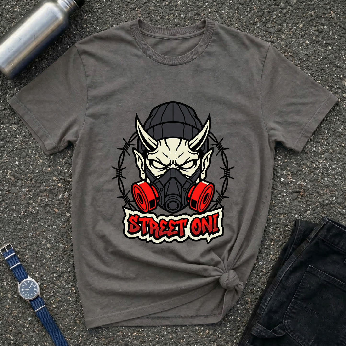 Street Oni Graphic T-Shirt